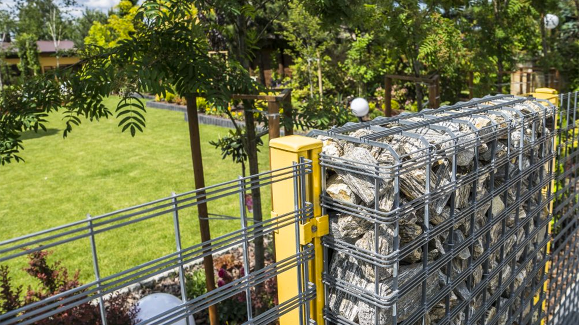 Gabion Vision - <p>Gabion Vision angles arrondis, design et sécurité absolue. #Architecture</p>
